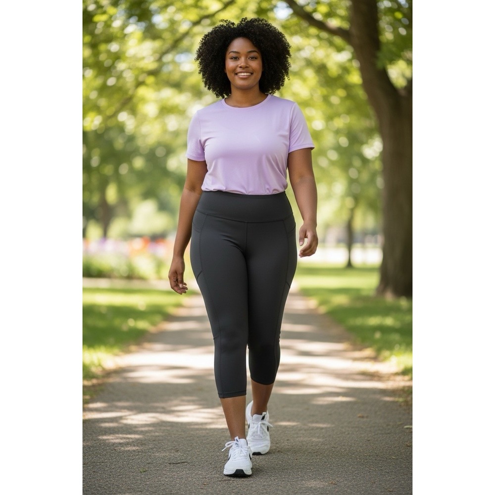 Lululemon Align Crop 23" Black Nulu High Rise Leggings Size 12